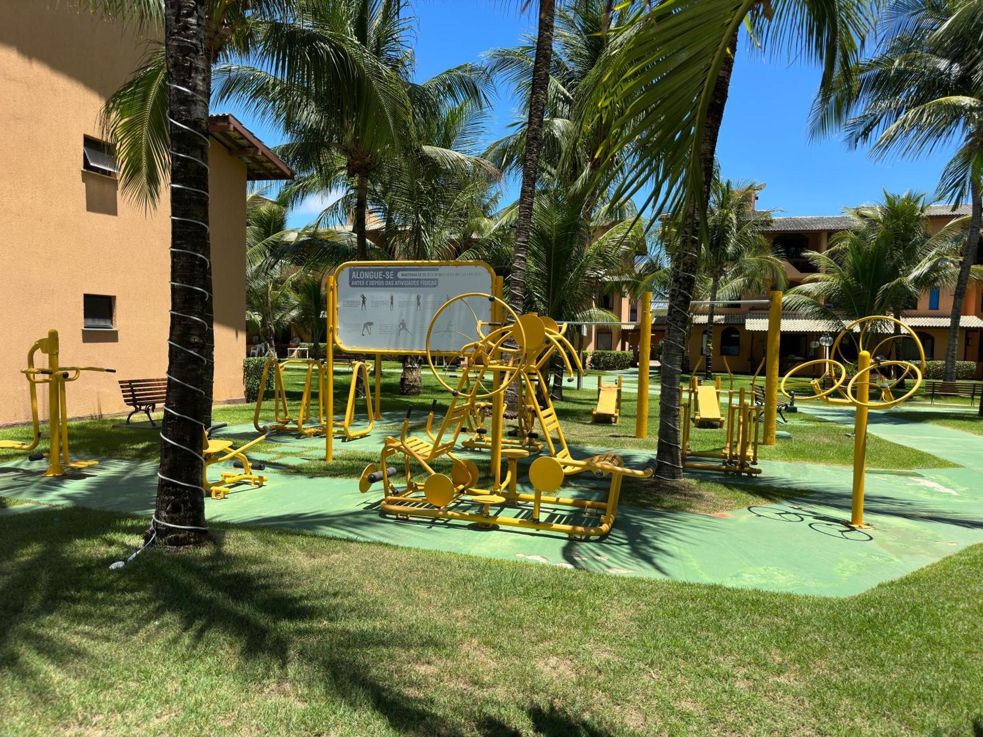 Flat Guarajuba 4 Quartos Terreo A Beira Mar - Pe Na Areia - Governanca Com Arrumadeira E Wi Fi Inclusos Camassari 外观 照片