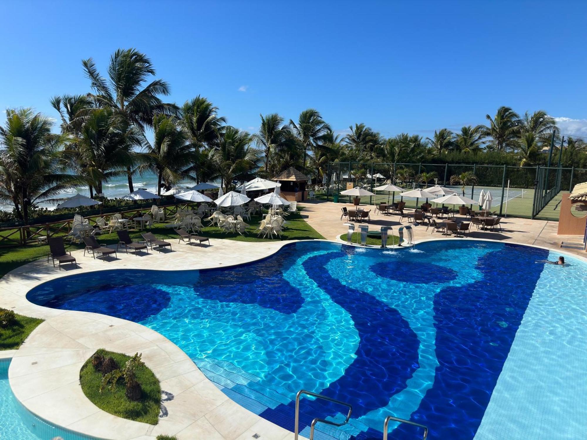 Flat Guarajuba 4 Quartos Terreo A Beira Mar - Pe Na Areia - Governanca Com Arrumadeira E Wi Fi Inclusos Camassari 外观 照片