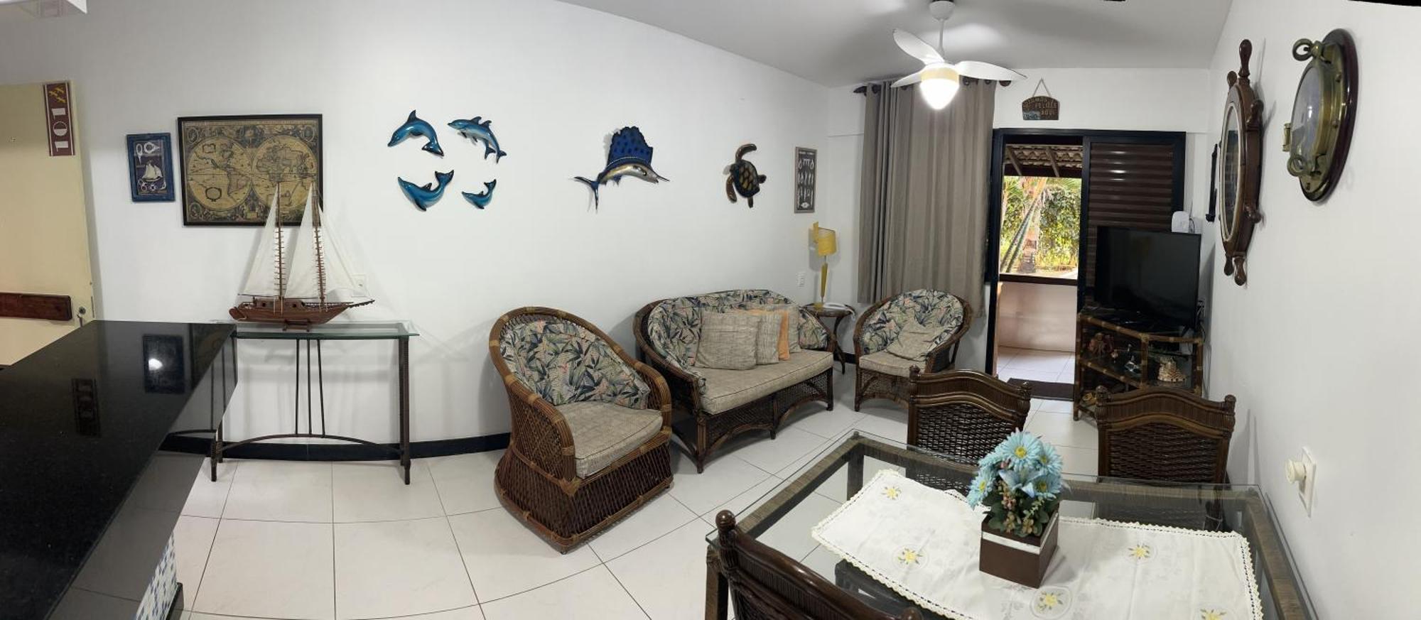 Flat Guarajuba 4 Quartos Terreo A Beira Mar - Pe Na Areia - Governanca Com Arrumadeira E Wi Fi Inclusos Camassari 外观 照片