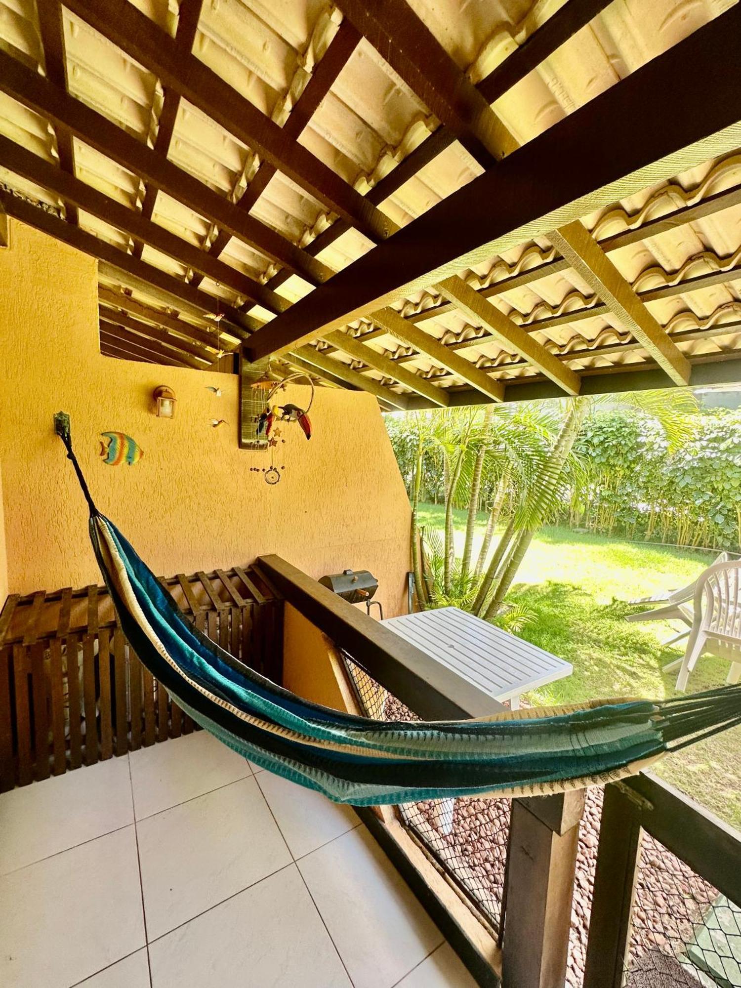 Flat Guarajuba 4 Quartos Terreo A Beira Mar - Pe Na Areia - Governanca Com Arrumadeira E Wi Fi Inclusos Camassari 外观 照片